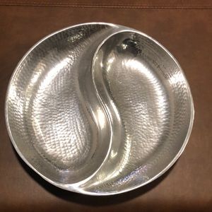 Silver Tear-drop Platter